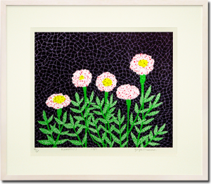 草間弥生版画 ＦＬＯＷＥＲＳ（１）