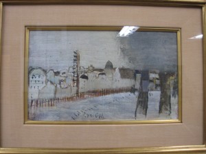 織田廣喜【巴里風景】 1963年